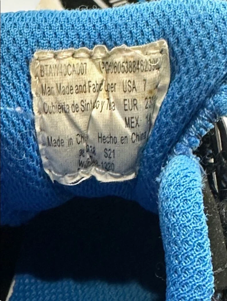 Zapatillas deportivas ligeras Athletic Works para niños - Talla 7 | Elegantes, duraderas - Usadas Foto 3 de 4