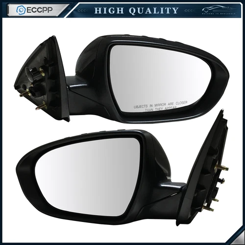 Mirrors Set for 14-15 Kia Optima Power Heated w/Turn Signal Right Left Side