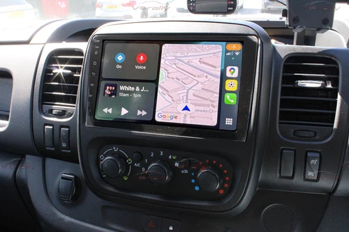 For 2014-2020 Renault Trafic 4+64G CarPlay Android 13 Radio Head Unit FM GPS BT - Picture 4 of 21
