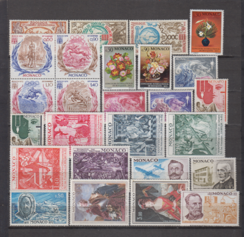 MONACO 1972 AÑO COMPLETO (49 SELLOS) NUEVOS SIN FIJASELLOS MNH - VER 2 IMAGENES - Imagen 2 de 2