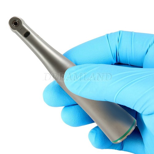 Dental LED Fiber Optic 4:1 Winkelstück Handstück Grün mit Licht Inneres Wasser - Picture 19 of 20
