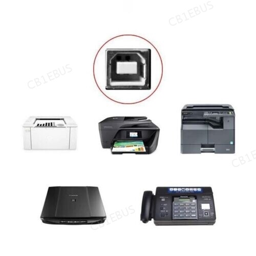 1.5/3/5/10M Printer Cable Cord USB Male Type A to B For Label Printer CB1 - Picture 5 of 6