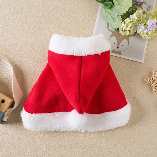Bunter Weihnachten Hund Umhang Weihnachtsbaum Kostüm Haustier Verkleidung Kleidung Haustier Cape/ - Bild 7 von 20