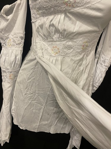 White witch Costume Deluxe By Leg Avenue Size S/M - Picture 7 of 12