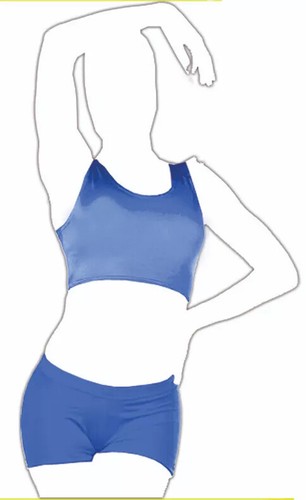Kids Girls Crop Top Sleeveless Stretch Plain Top Sleeveless Vest & Short Pant - Picture 3 of 24