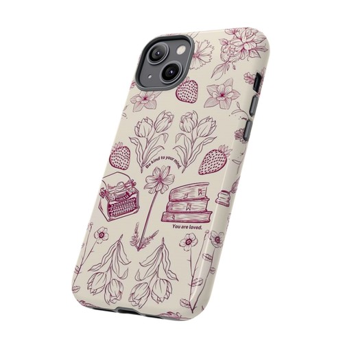 Blush Bookish Coquette Phone Case | X22 - 第 80/271 張圖片
