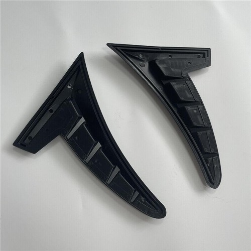 2Pcs Side Wing Fender Carbon Fiber Air Flow Intake Vent Trims Stickers For Car - Picture 4 of 11