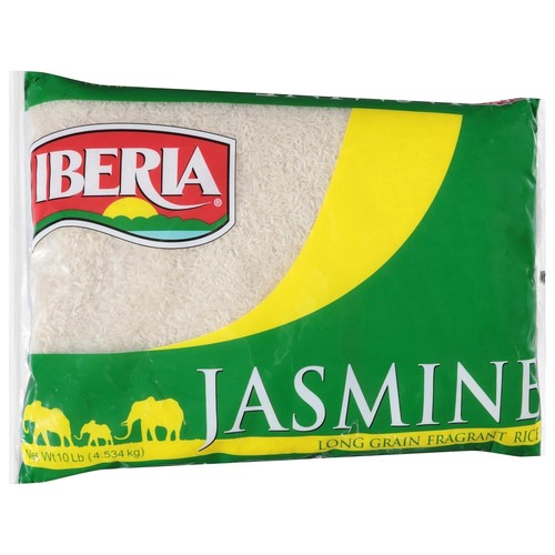 Arroz Jazmín Iberia Grano Largo Calidad Premium Arroz Sin Gluten 10-lbs - Imagen 3 de 4