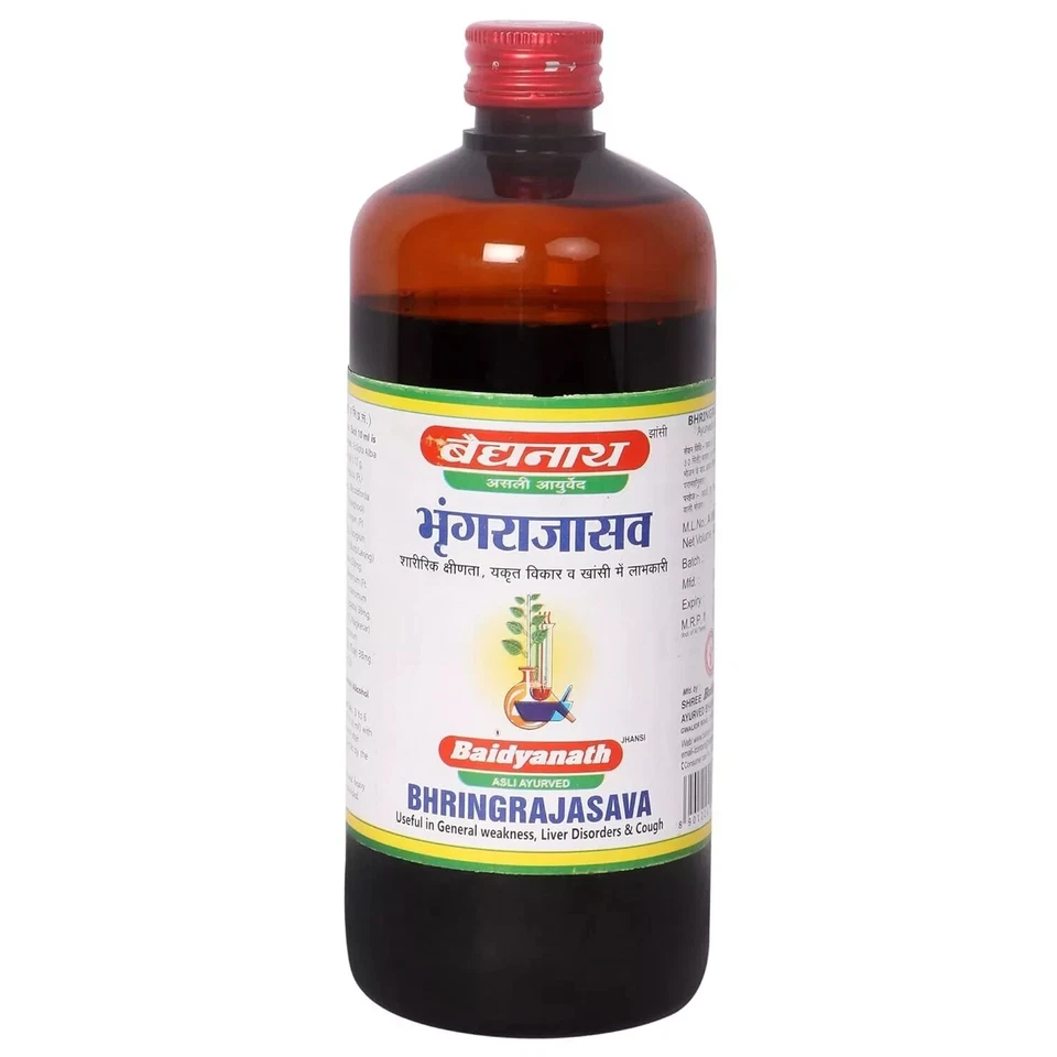 Baidyanath Bhringrajasava useful in General Weakness & Purify The Blood 450ml