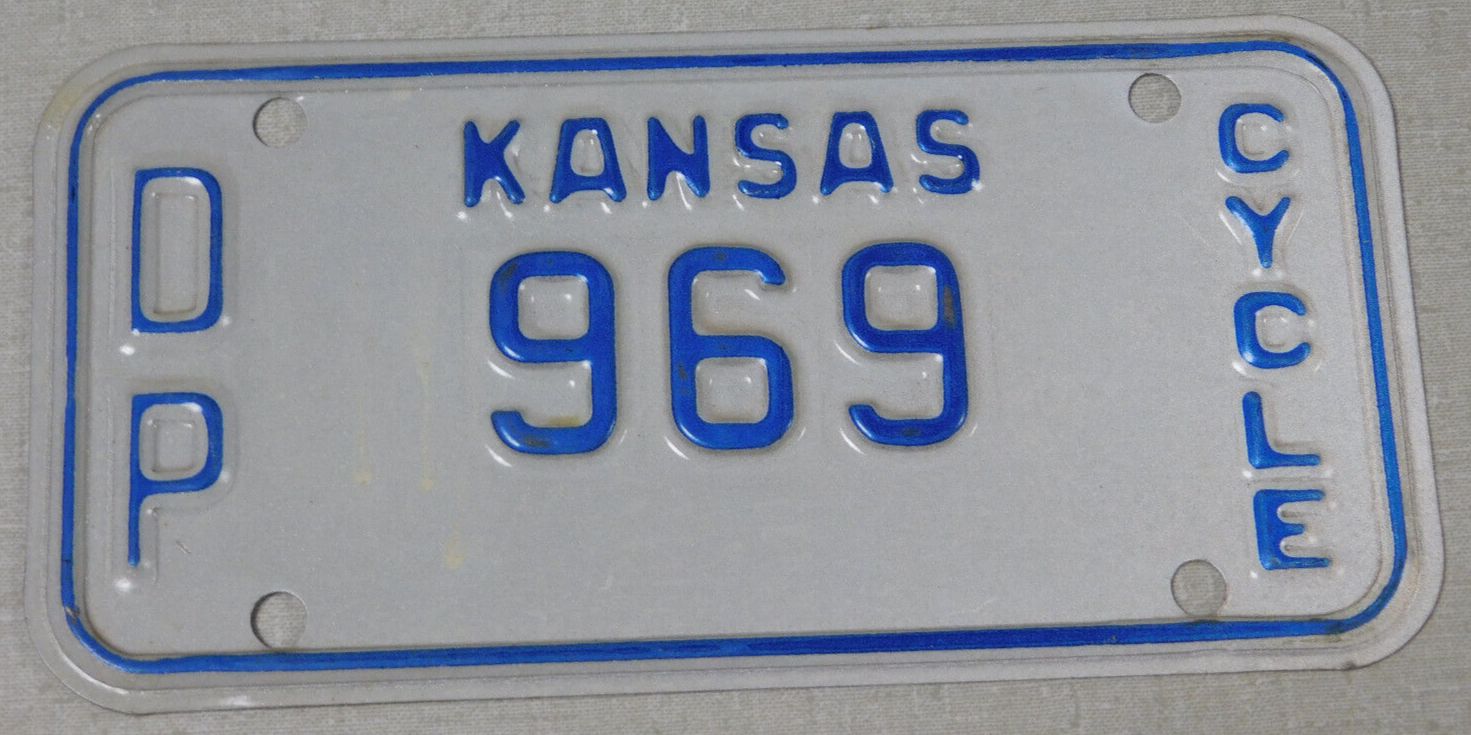 1980s Kansas motorcycle license plate Doniphan county eBay