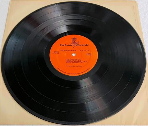 THE SOUNDS OF LOVE ...A TO ZZZZ - Fred Miller - Yorkshire VINYL 33rpm LP Record - Foto 3 di 7