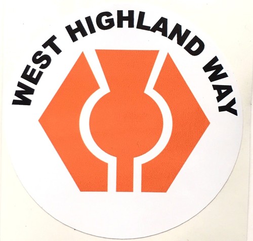 West Highland Way Walk Round External Car Bumper Sticker Decal - Picture 2 of 2