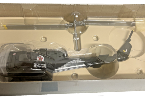 2001 Corgi Classics 1/50 Scale Black Texaco Helecopter 1154 of 2500 in Package - Picture 12 of 14