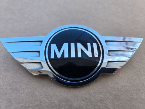 Mini Cooper 02-18 Rear Hatchback Emblem OEM 51147026186
