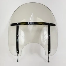 Harley-Davidson 15-Later Freewheeler Black Windscreen Windshield 16" OEM