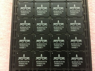 (2 PIECE LOT) BCM5401KTB, 10/100/1000BASE-T GIGABIT ETHERNET TRANSCEIVER PBGA256