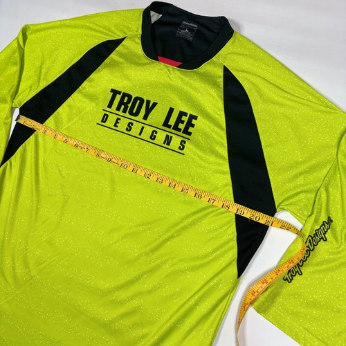 Camiseta deportiva Troy Lee Designs Ruckus verde manga 3/4 MTB bicicleta de montaña para hombre L - Imagen 5 de 7