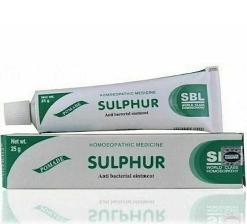 SULPHUR 10% OINTMENT CREAM ACNE BLACKHEAD SPOT SCABIES PSORIASIS ECZEMA 25gm - Picture 4 of 4