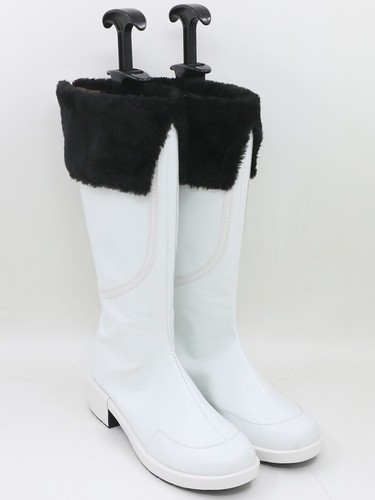 Bleach: TYBW Quincy Zombie Toshiro Hitsugaya Zapatos con disfraces Botas Blancas C006 - Imagen 2 de 5