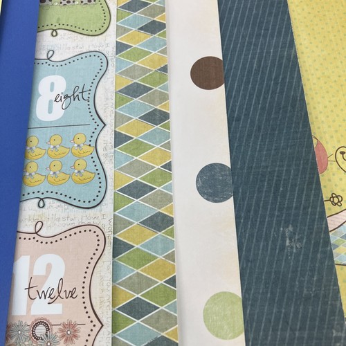 NEW hair dude, teen Scrapbooking Kit 12"x12" Papers W/Embellishments - Picture 3 of 12