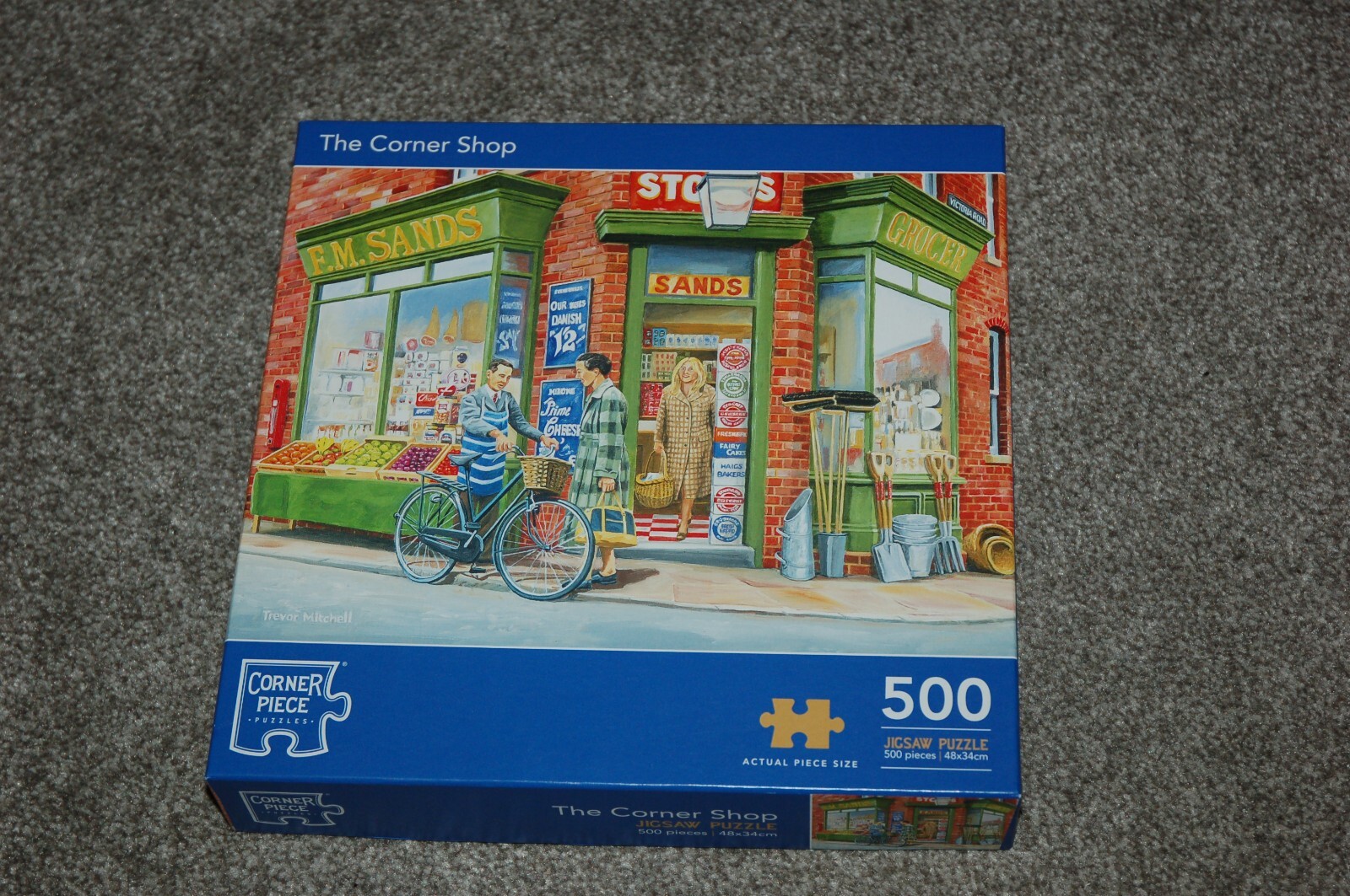 THE WORKS 2 x 500 PIECE JIGSAWS THE CORNER SHOP and LONDON SCENES