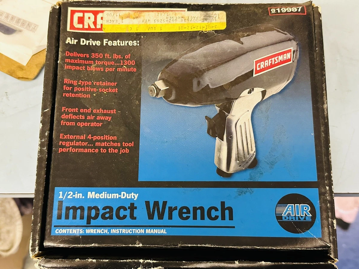 Craftsman 875 impact deals wrench