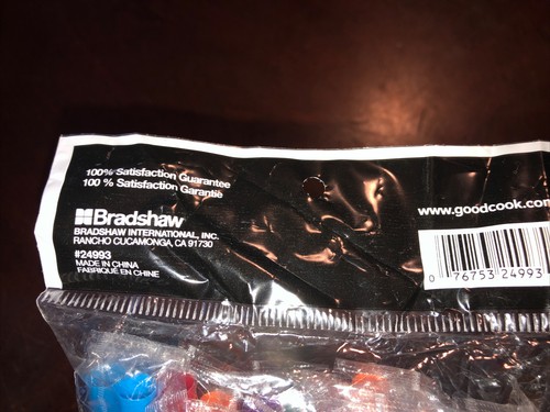 Good Cook 25 Count Multi Color Individually Wrapped Milkshake Straws NEW Sealed - Picture 3 of 6