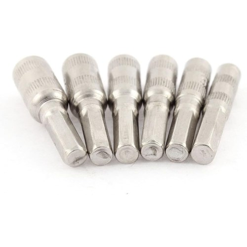 12PC Hex 4mm Screwdriver Socket Bits 2.5mm 3mm 3.5mm 4mm 4.5mm 5mm for system 4 - Picture 3 of 8