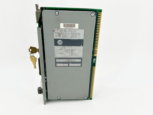 New Allen Bradley 1772-LXP Processor Module 4A 240V 50.60Hz 4k Word SRAM Ser.C - Picture 7 of 10