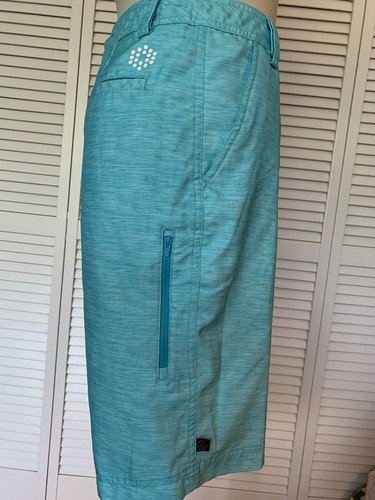 Pantalones cortos de golf PUMA Celltech Performance elásticos azul aguamarina para hombre, 32 - Imagen 5 de 6