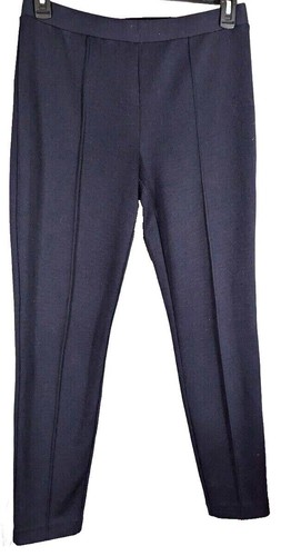 Talbots women's M skinny ankle pant blue preowned - Picture 2 of 9