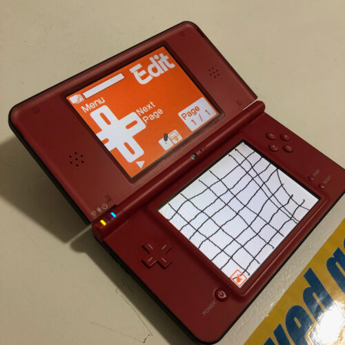 Nintendo DSi XL Super Mario Bros 25th Edition Console Partially Working - As Is - Picture 2 of 4