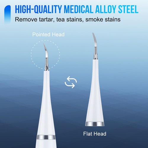Ultrasonic Dental Scaler Electric Tooth Cleaner Calculus Remover Teeth Whitening - Picture 15 of 27