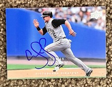 Chris Duffy  SIGNED AUTOGRAPH 2008 Upper Deck Card Pittsburgh Pirates