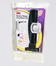 3M Monitor Mount Document Clip With Command Strips 