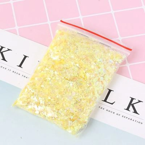 Brillo de uñas holográfico decoración escamas brillo hágalo usted mismo arte en uñas lentejuelas 3D - Imagen 17 de 31