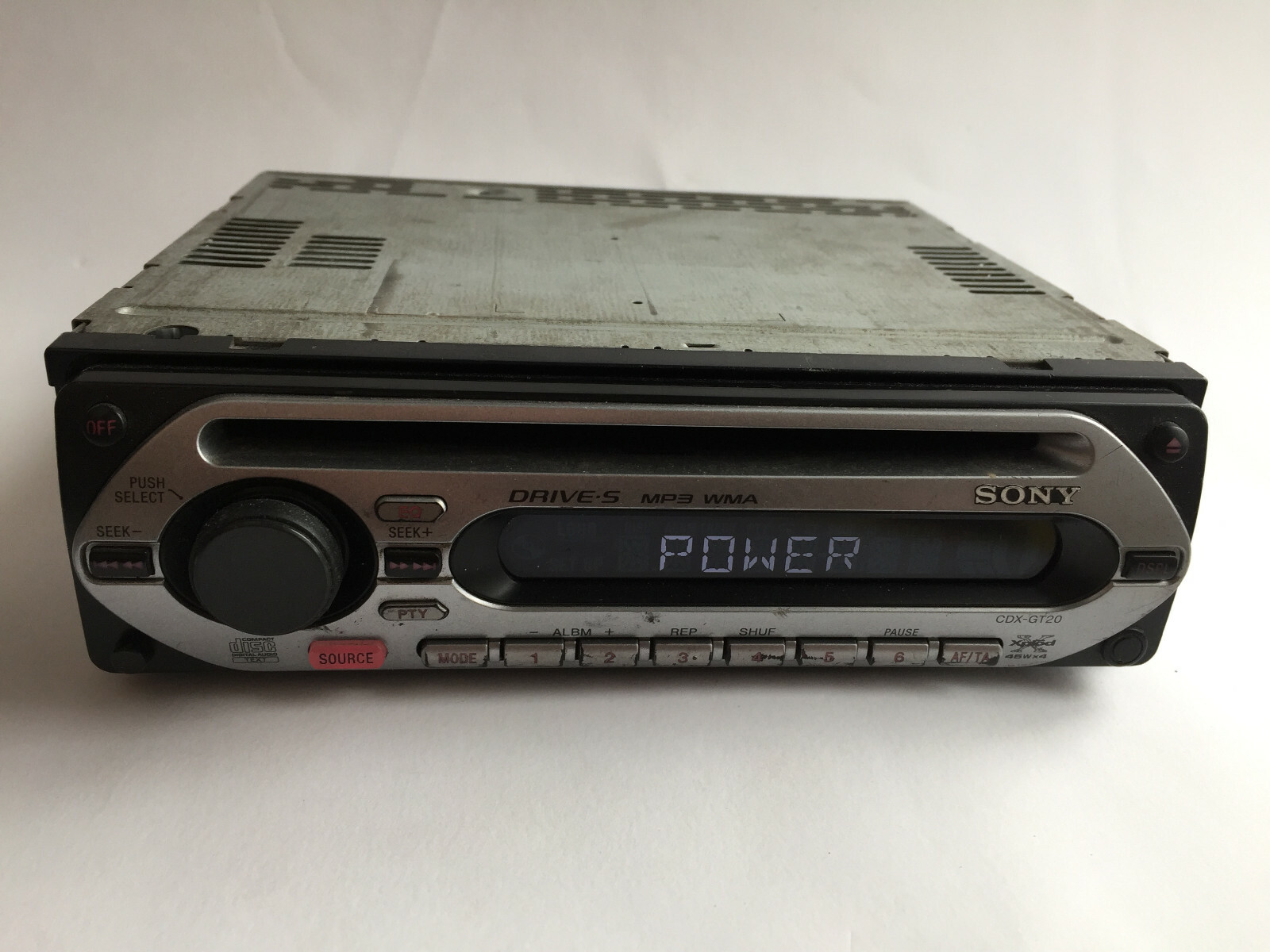 Sony Xplod CDXGT20 4x45W Used Working Car CD Player MP3 WMA In Dash
