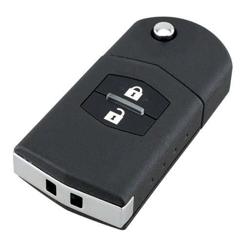 2 Buttons 433MHz Remote Car Key Fob Fit for MAZDA with ID63 80bit Chip SKE126-01 - Picture 2 of 11
