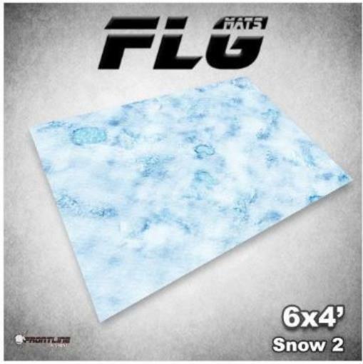 Frontline Playmat 6' x 4' - Snow 2 MINT Frontline Playmat 6' x 4' - Snow 2 MINT