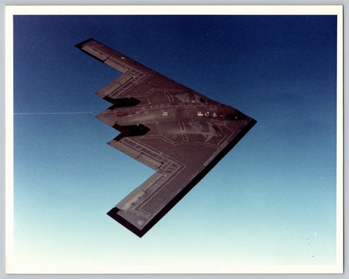 US Air Force Northrop B2 Stealth Vintage Real Photo 8x10 - 第 1/2 張圖片