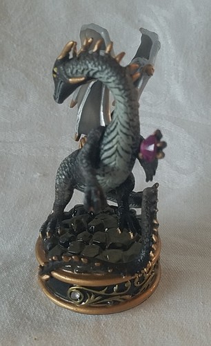 Guardians of Ancient Treasure Okt Fire Of Turmaline Dragons Hamilton Collection - Bild 9 von 14