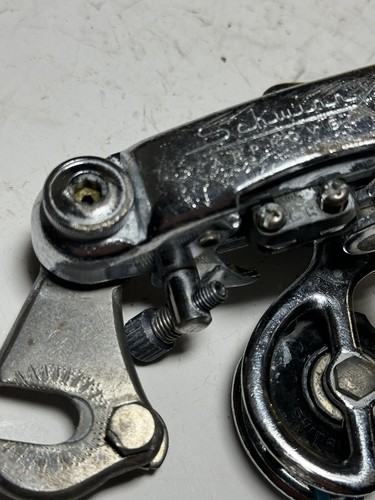 Vintage Shimano GT120 Rear Derailleur Schwinn Approved GT-120 Krate Sting Ray A7 - 第 2/7 張圖片