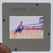 Superman III 1983 35mm Studio Slide Transparency Christopher Reeve Warner Bros 