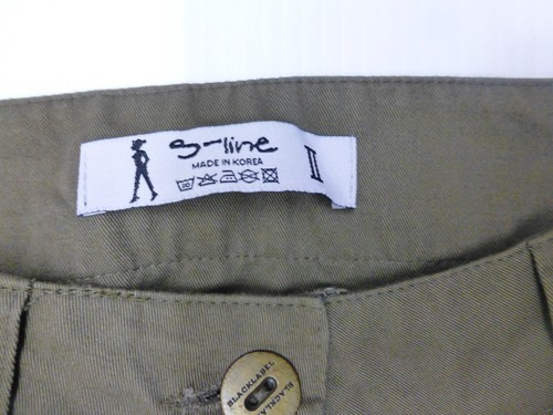 S-Line Pants Womens Size 6 Green Khaki Pants Excellent Condition - Picture 3 of 3