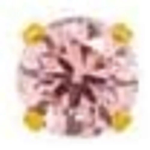 Pendientes STUDEX Sensitive Rosa Circonita Cúbica 5mm | Hipoalergénicos y Nick Foto 2 de 3