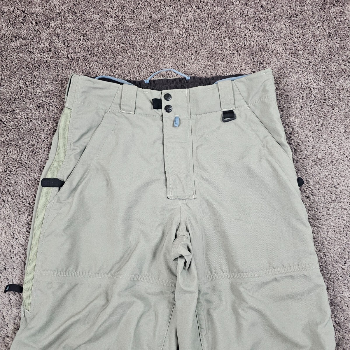 VINTAGE Nike ACG Snow Pants Mens Medium M Gray 3 Layer Outer