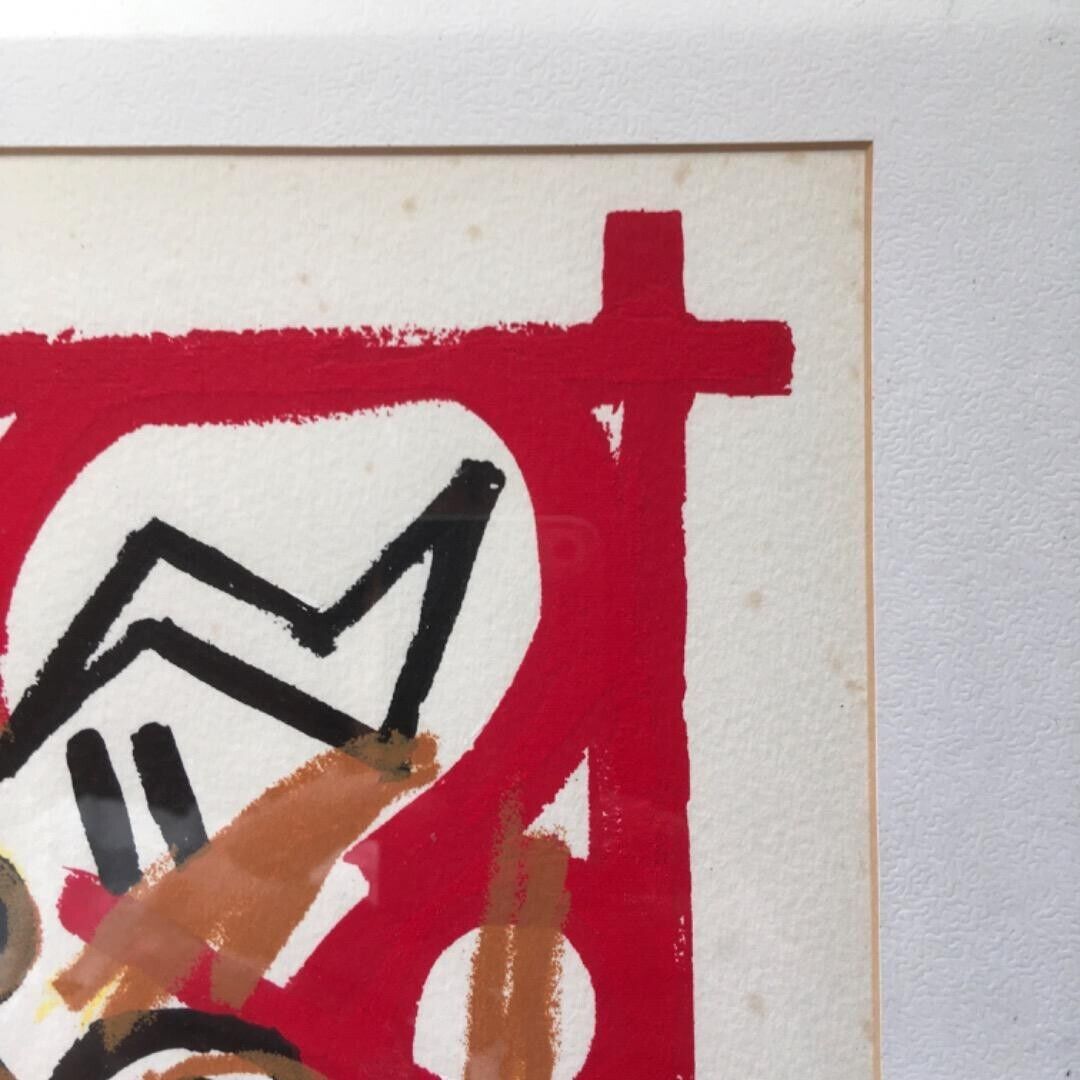 Jean Michel Basquiat THOR Thunder God silkscreen | eBay