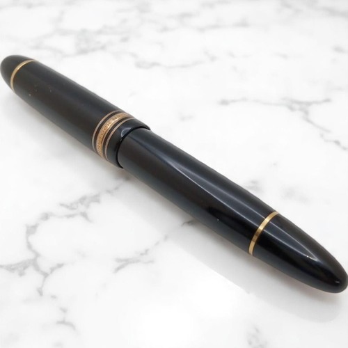 Montblanc Meisterstuck 149 Black & Gold 14C Fountain Pen Used - 第 2/10 張圖片