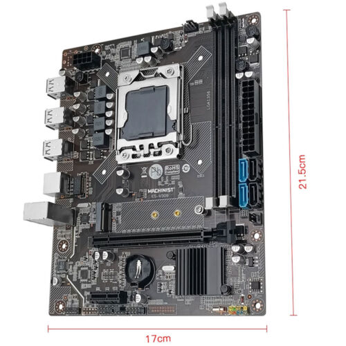 LGA 1356 X79 Motherboard With Intel Xeon E5 2440 CPU 8GB DDR3 ECC RAM NVME M.2 - Picture 3 of 18