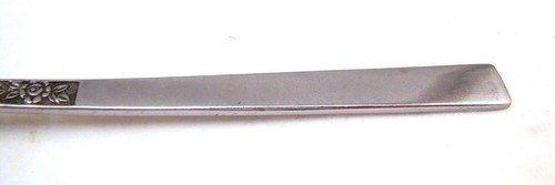 Stanley Roberts Rogers Stainless Steel DORETTE Lot of 2 Oval Soup Spoons 7 1/2" - Picture 4 of 6